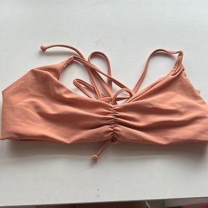 Cris-Cross Tie Bikini Top